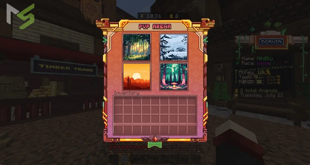 Dornia custom GUI showcase